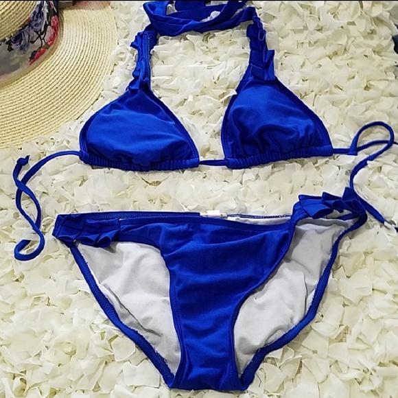 Xhilaration Other - Xhilaration Royal Blue Bikini Set